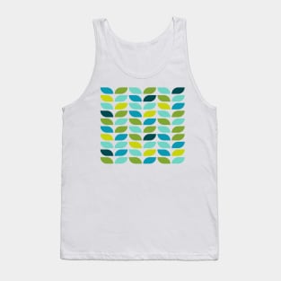 Geometric Pattern: Leaf: Spring Tank Top